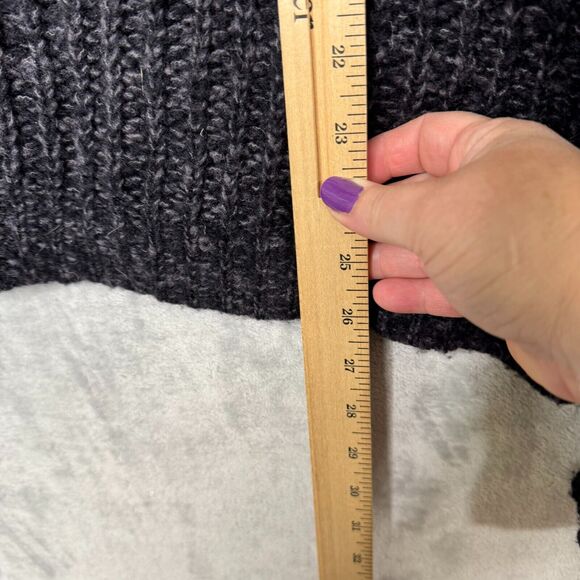 Anthropologie Black V-Neck Sweater - Picture 10 of 10